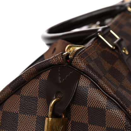 Louis Vuitton Damier Ebene Speedy 30 17 of 22