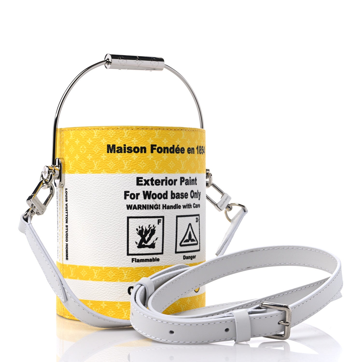 Louis Vuitton Monogram LV Paint Can Yellow 3 of 9