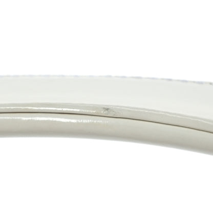 Christian Dior Glazed Calfskin Cannage Medium Lady Dior White 23 of 23