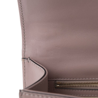 Valentino Garavani Vitello Medium Glam Lock Rockstud Flap Poudre 11 of 12