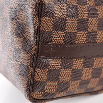 Louis Vuitton Damier Ebene Speedy Bandouliere 25 9 of 11