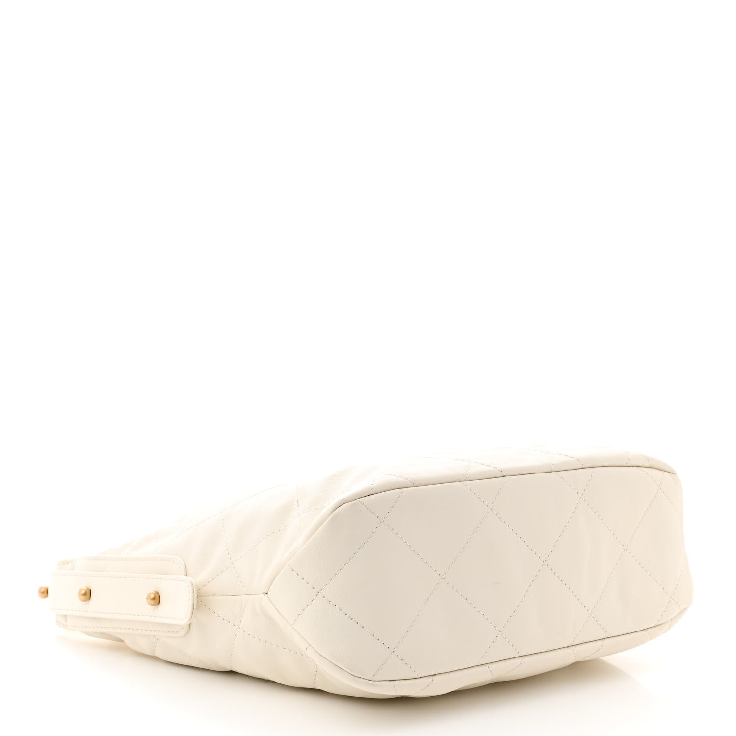 Chanel Calfskin Quilted Daily Hobo White 4 of 11