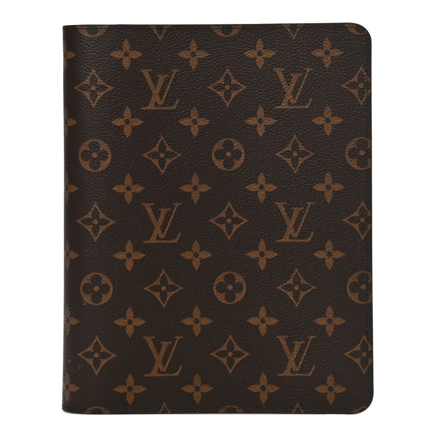 Monogram Desk Agenda Cover
