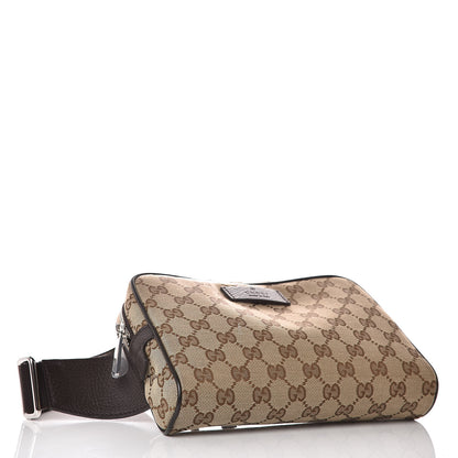 Gucci Monogram Belt Bag Dark Brown 4 of 10