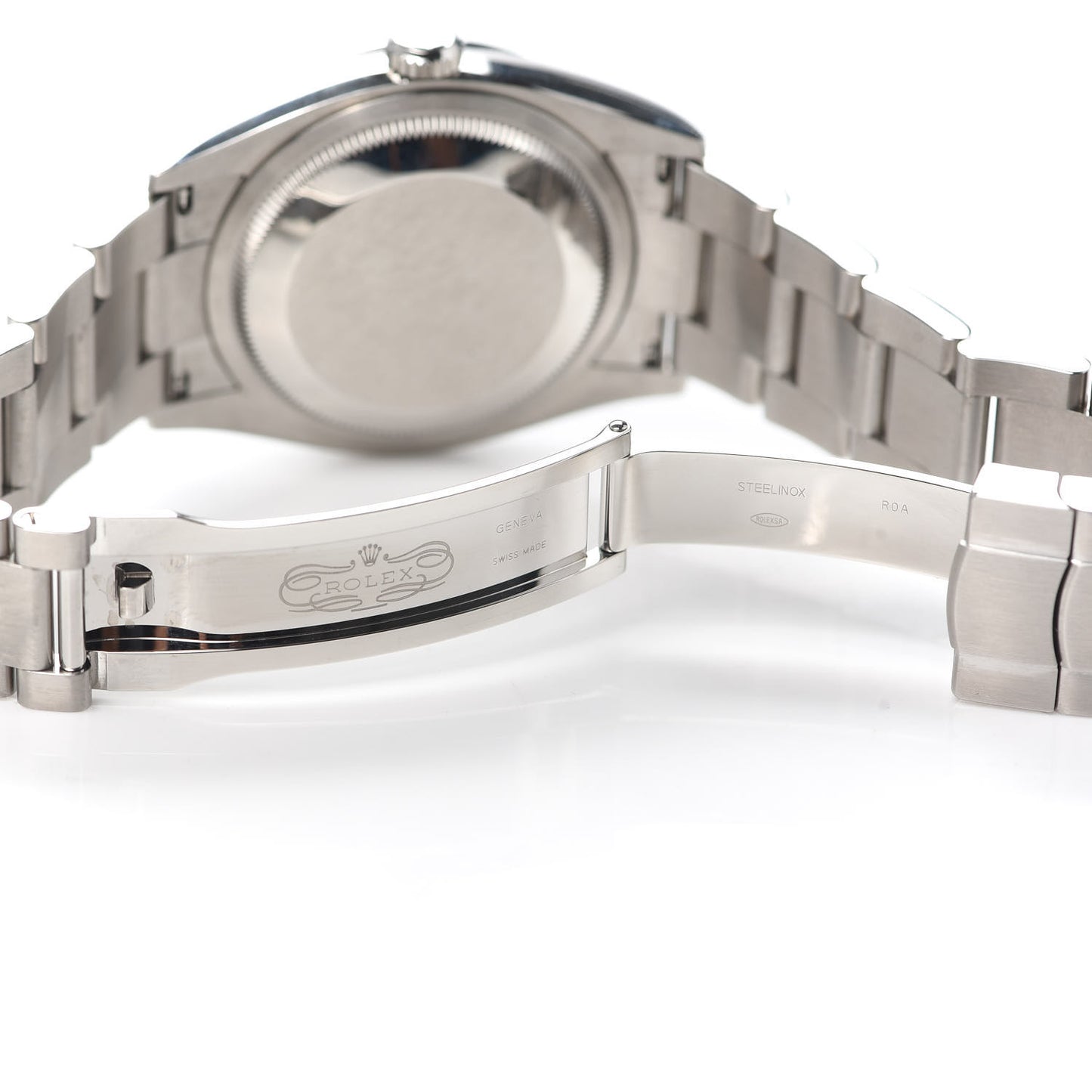 Stainless Steel 36mm Oyster Perpetual Watch Green 126000