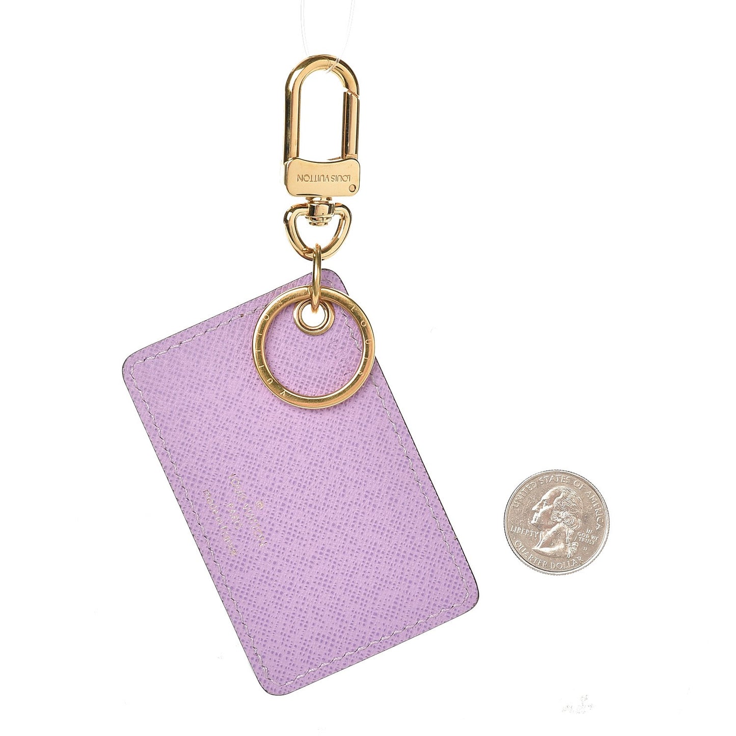 Damier Ebene Illustre Key Charm