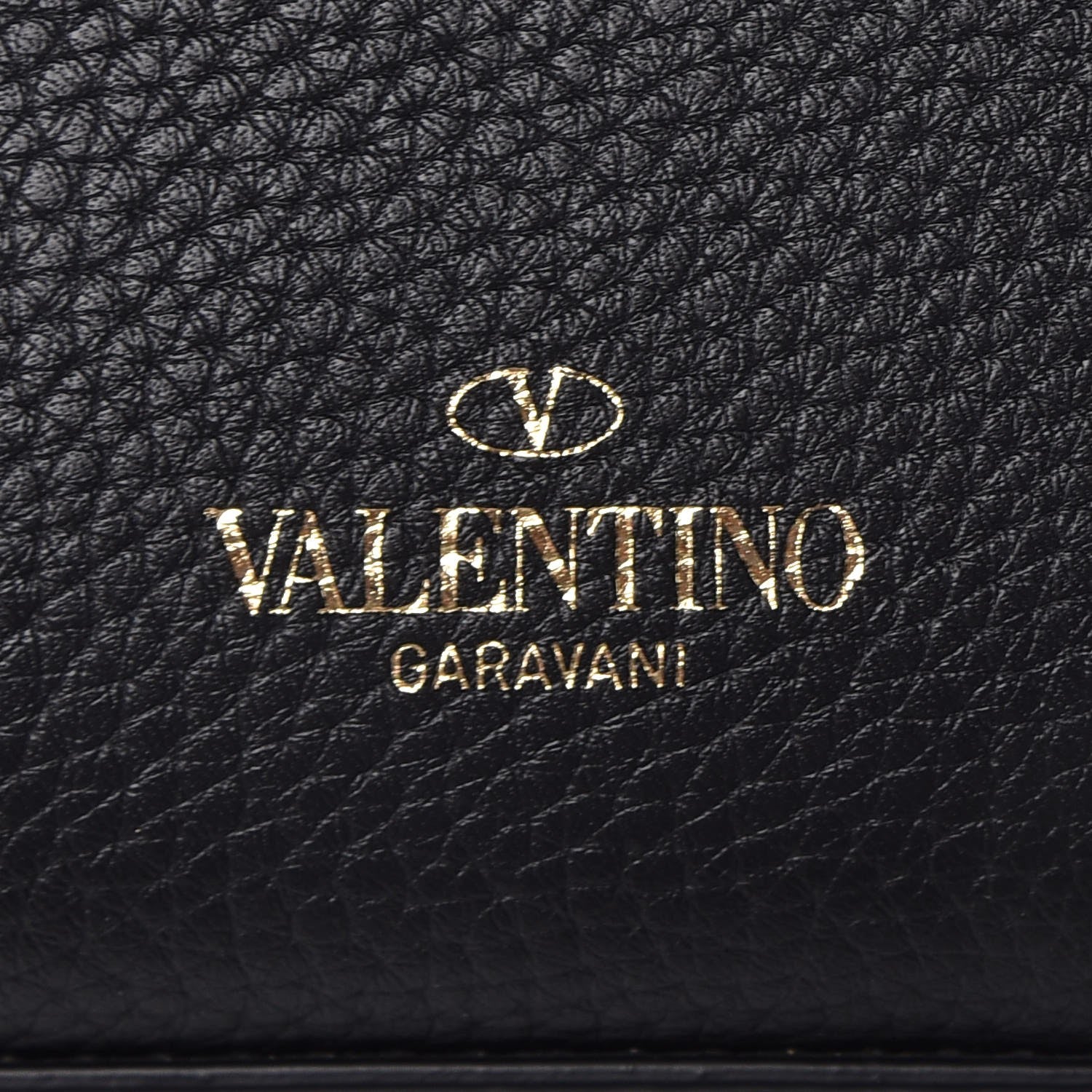 Valentino Garavani Pebbled Calfskin Medium Rockstud Flip Lock Crossbody Bag Black 5 of 10