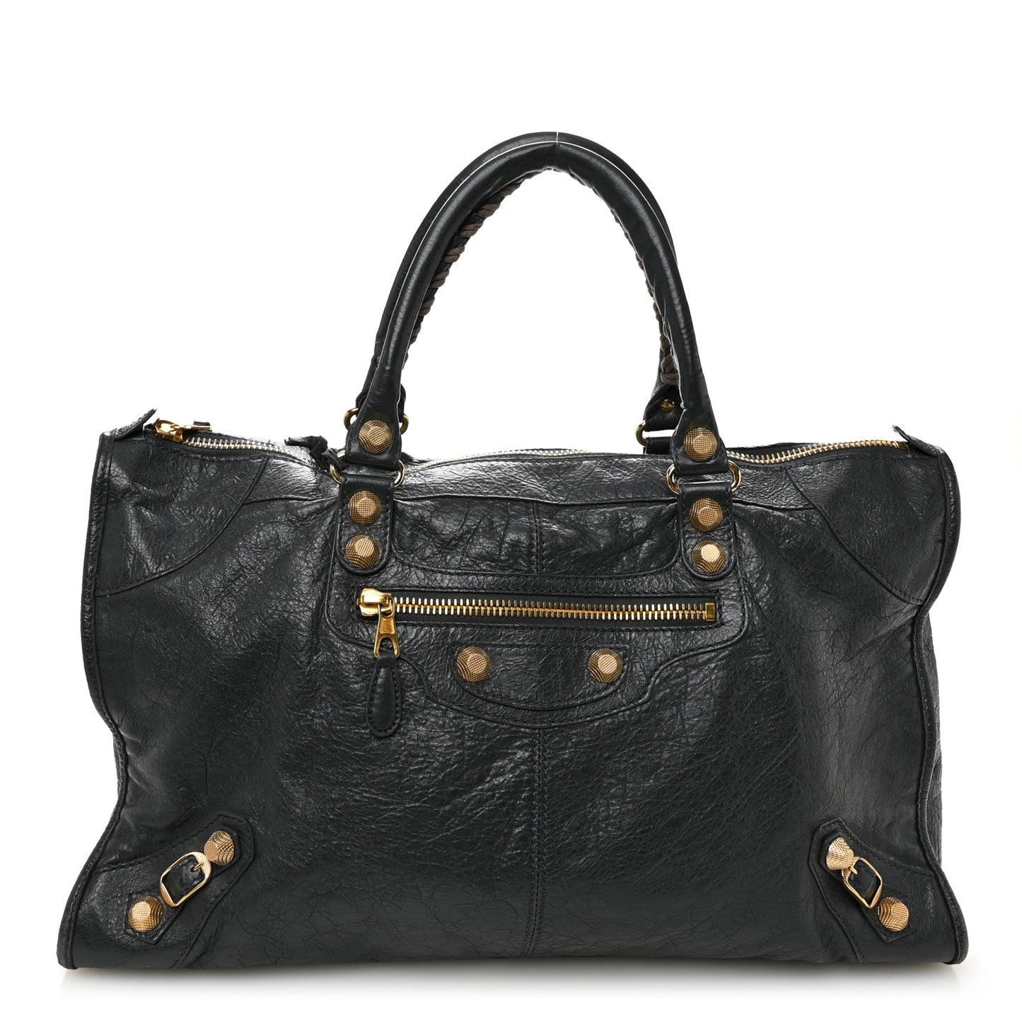 Agneau Giant 12 Gold Hardware Work Anthracite