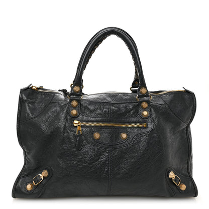 Balenciaga Agneau Giant 12 Gold Hardware Work Anthracite 1 of 13