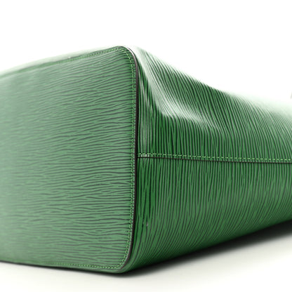 Louis Vuitton Epi Neverfull MM Borneo Green 10 of 13