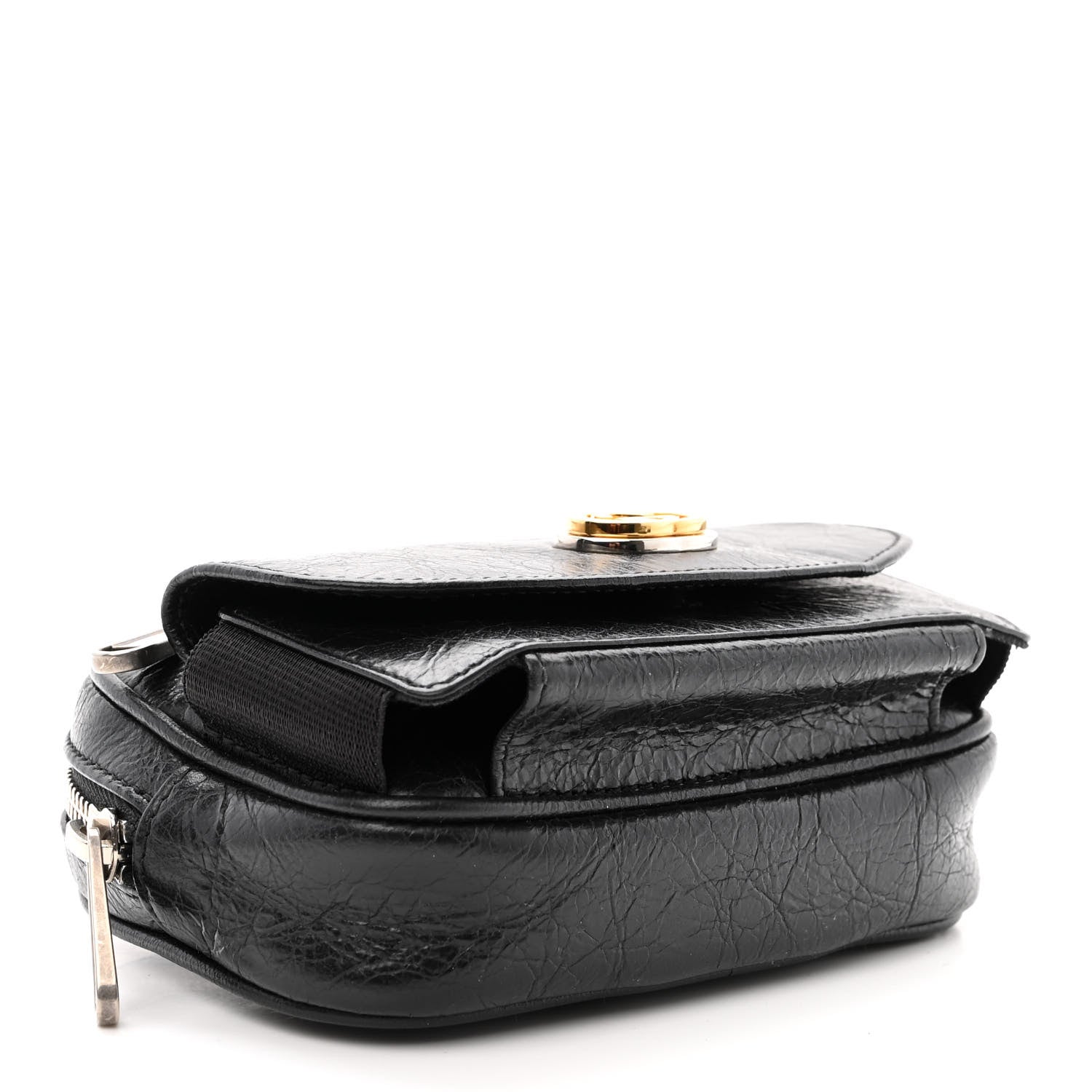 Gucci Fluffy Calfskin Mini Morpheus Belt Bag 90 36 Black 4 of 11