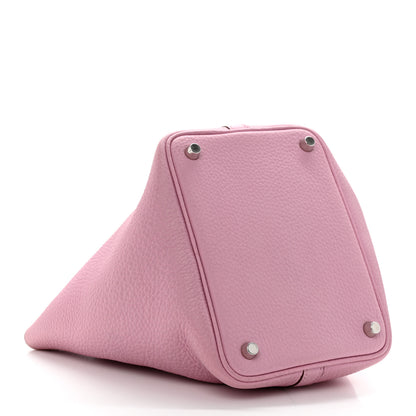 Hermes Taurillon Clemence Picotin Lock 18 PM Mauve Sylvestre 4 of 11