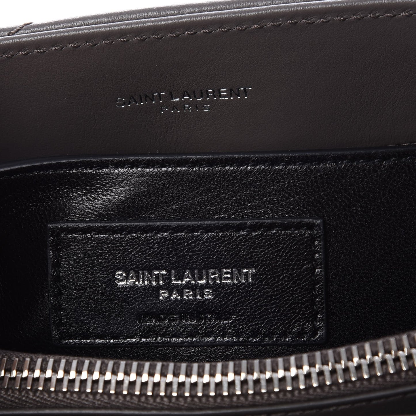 Calfskin Y Quilted Monogram Small Loulou Chain Satchel Earth
