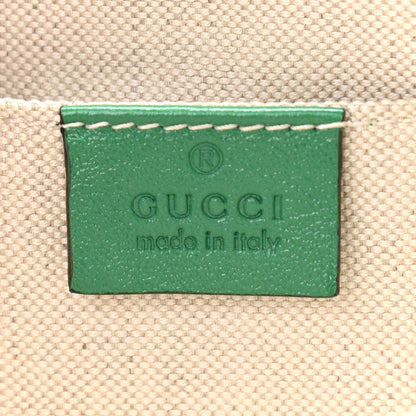 Gucci Raffia Azalea Calfskin Crochet Flower Small GG Marmont Shoulder Bag Natural Ecru Green Red New Shamarock 6 of 11