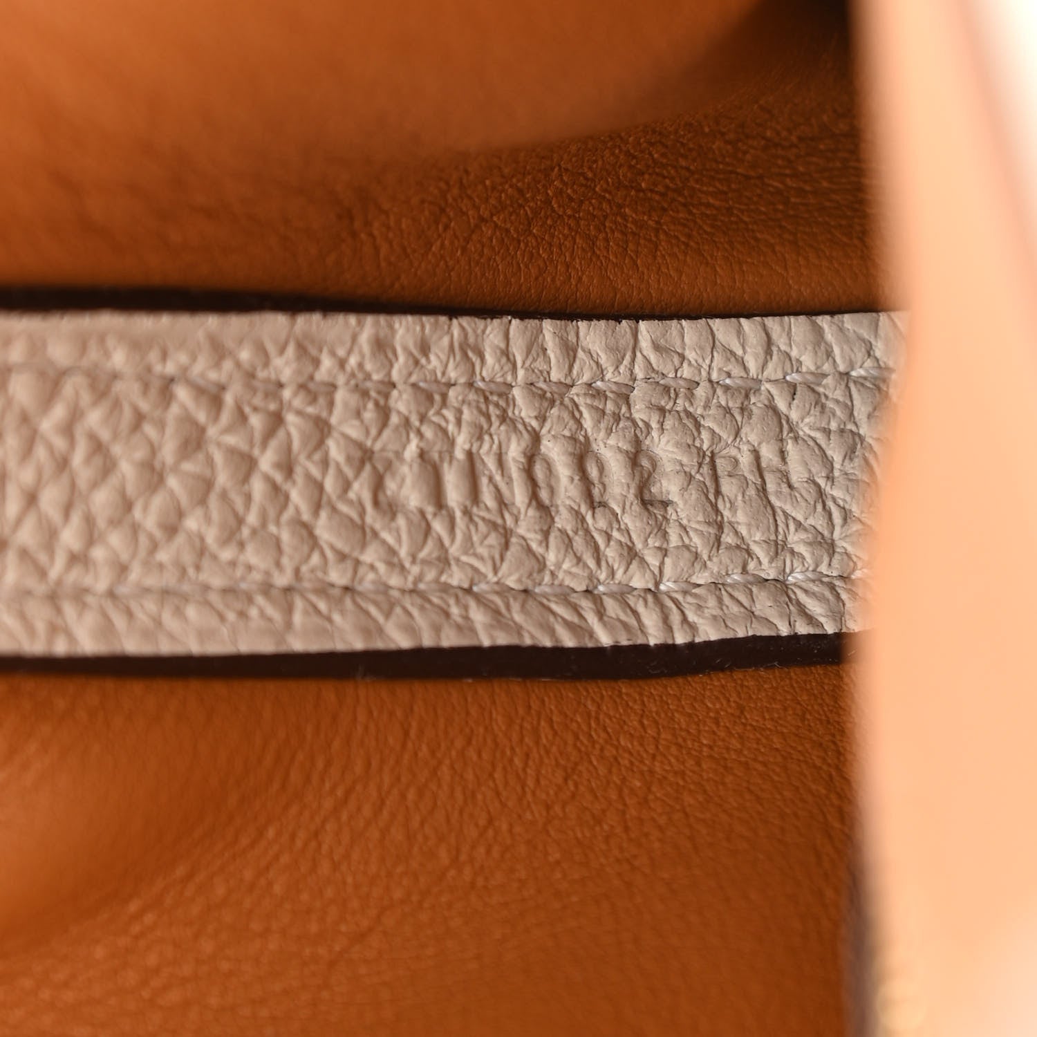Hermes Taurillon Maurice Swift 24/24 29 Craie Nata Sesame 7 of 11