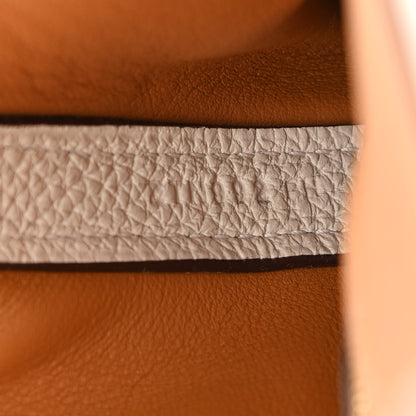 Hermes Taurillon Maurice Swift 24/24 29 Craie Nata Sesame 7 of 11