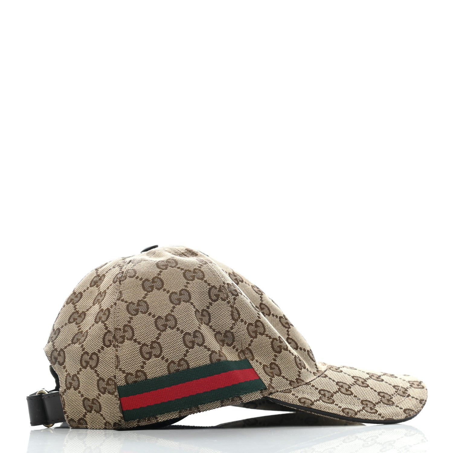 Gucci Monogram Web Baseball Hat L Beige Cocoa 5 of 11