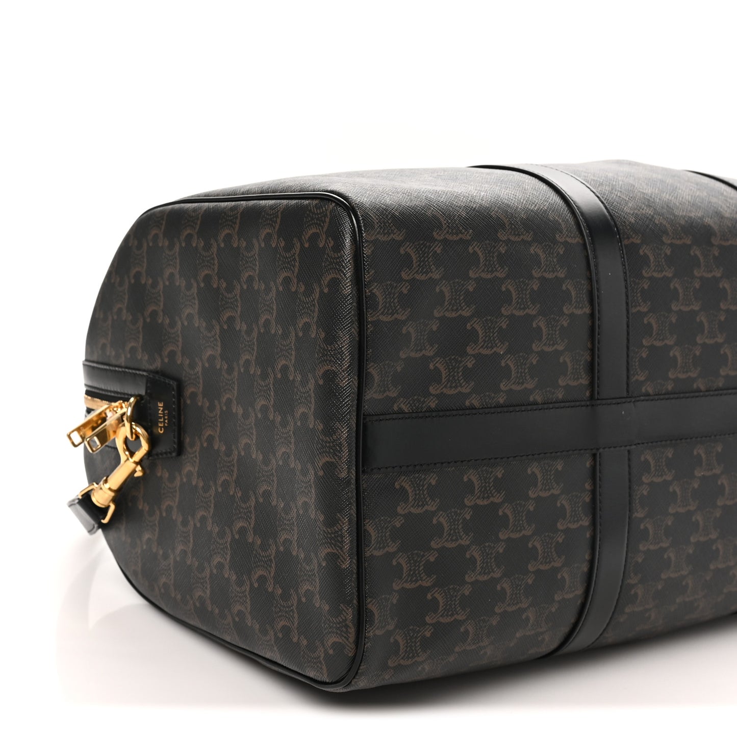 Triomphe Canvas Medium Voyage Duffle Black