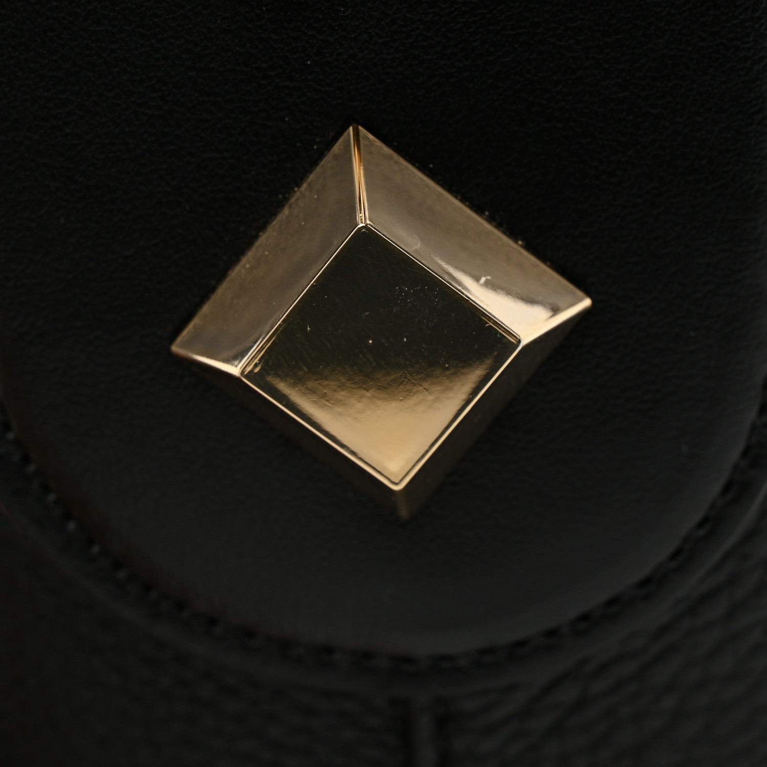 Christian Louboutin Grained Calfskin Mini Carasky Bucket Bag Black 11 of 11