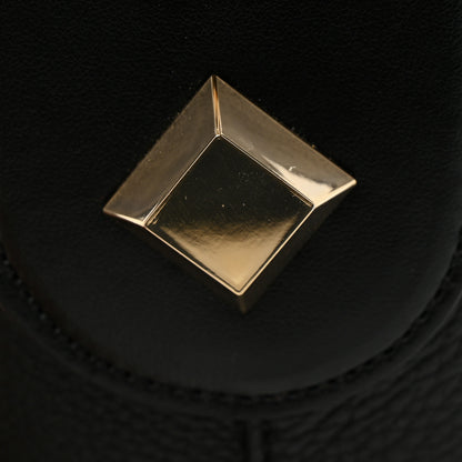 Christian Louboutin Grained Calfskin Mini Carasky Bucket Bag Black 11 of 11