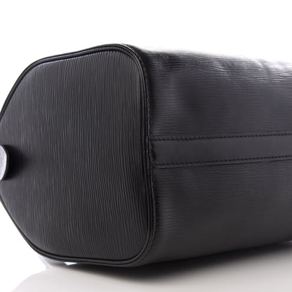 Louis Vuitton Epi Speedy 25 Black 5 of 10