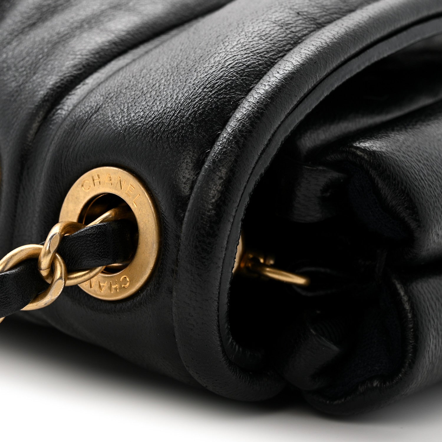 Chanel Lambskin Medium Simply Flap Black 15 of 15