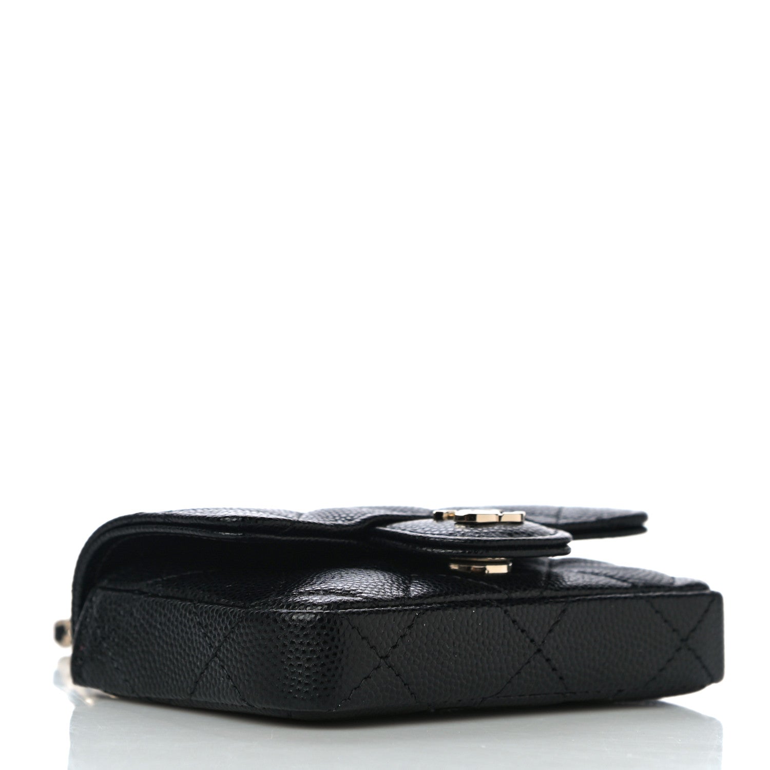 Chanel Caviar Quilted Mini Chain Belt Bag Black 4 of 12