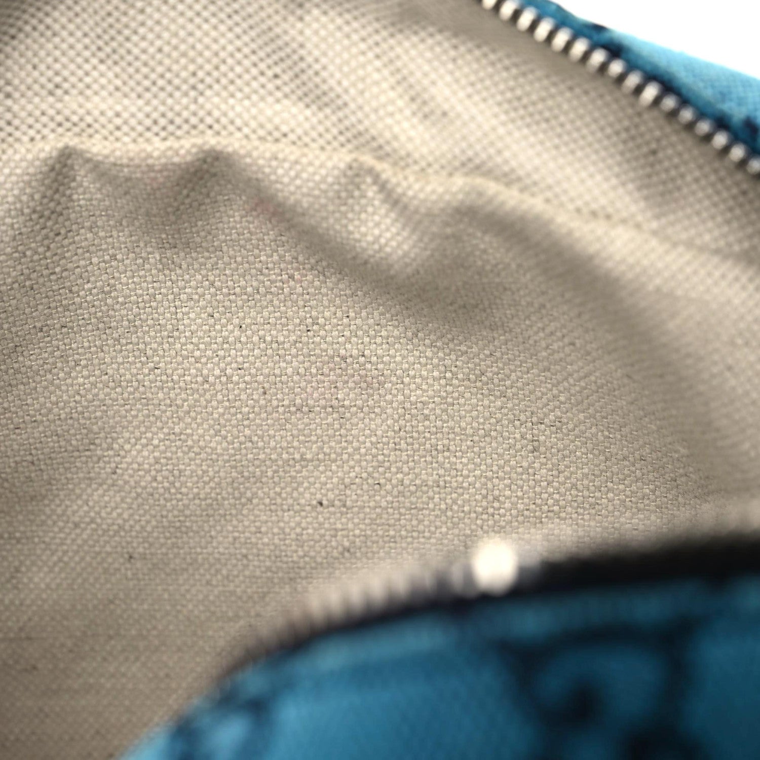 Gucci Monogram Multicolor Matelasse Diagonal Small GG Marmont Chain Shoulder Bag Light Blue 12 of 15