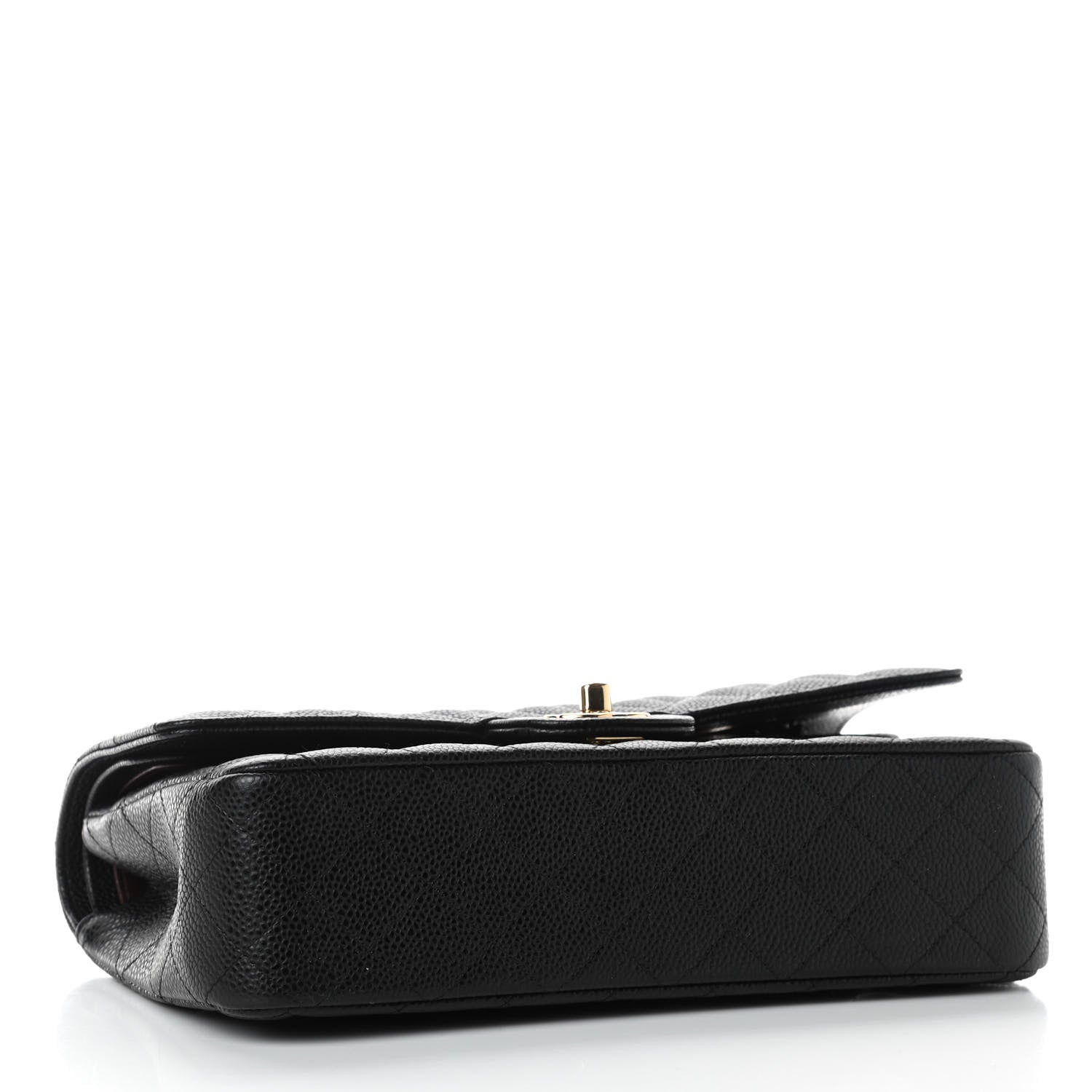 Chanel Caviar Quilted Medium Double Flap Black 7 of 17