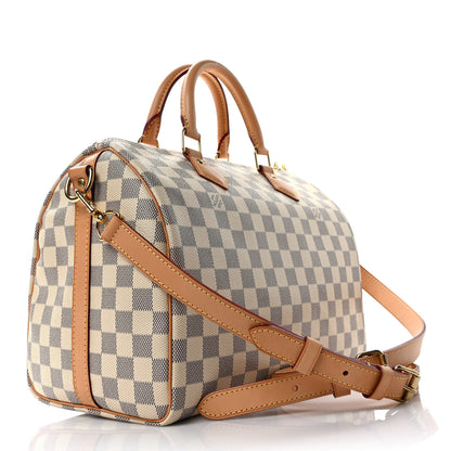 Louis Vuitton Damier Azur Speedy Bandouliere 30 3 of 10