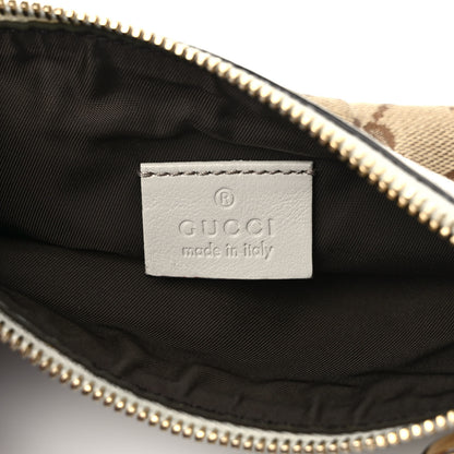 Gucci Monogram GG Heart Charm Crossbody Pochette White 5 of 14