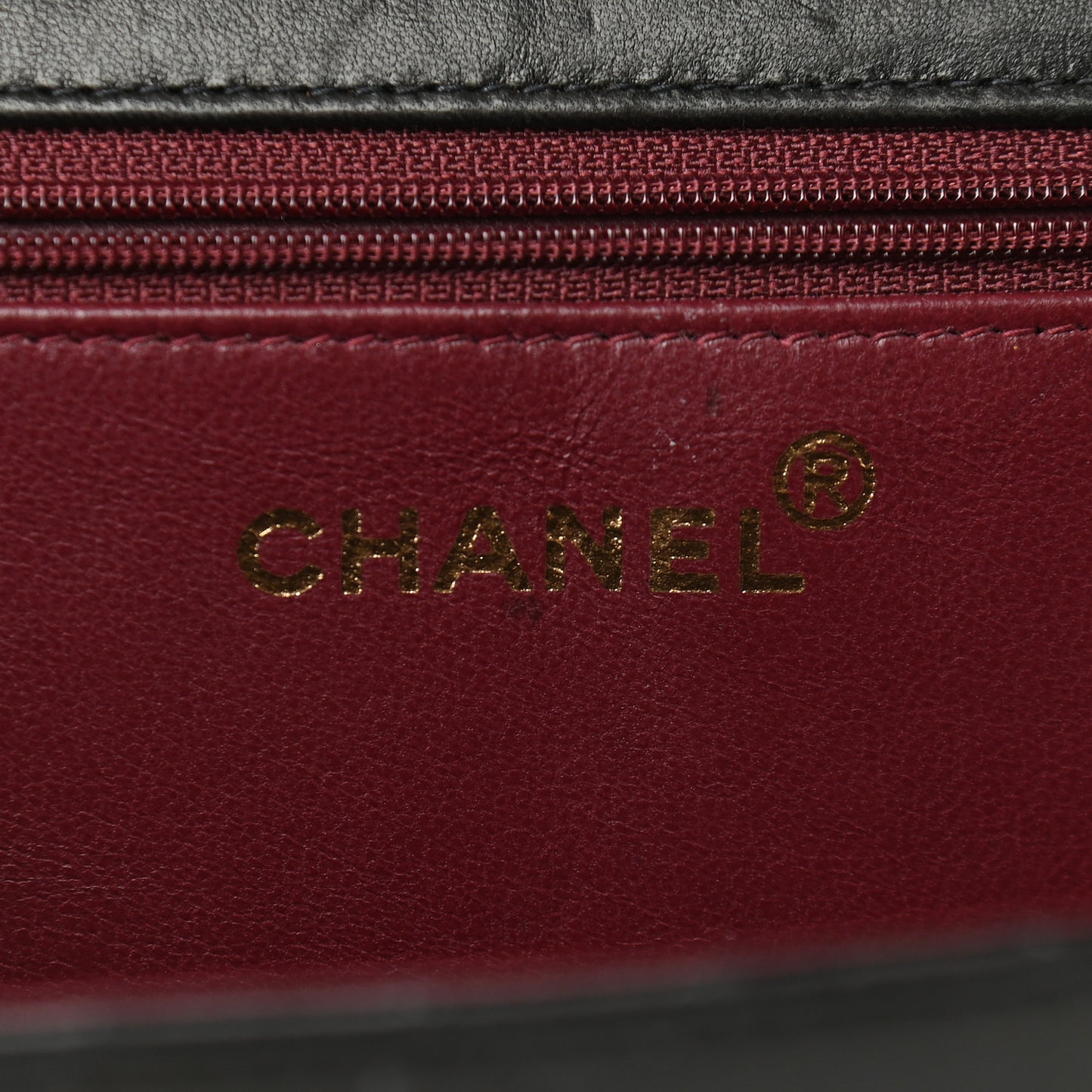 Lambskin Quilted Medium Single Flap Black