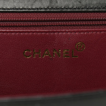Chanel Lambskin Quilted Medium Single Flap Black 5 of 8