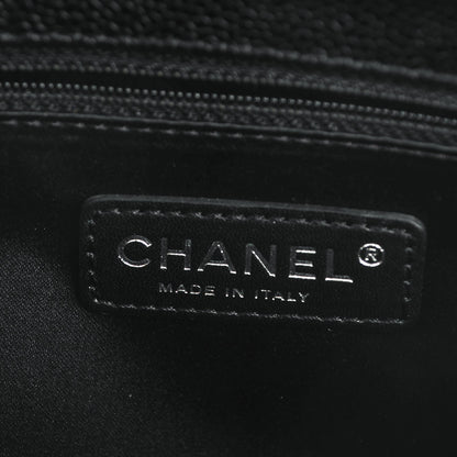 Chanel Caviar Quilted Grand Shopping Tote GST Black 6 of 7
