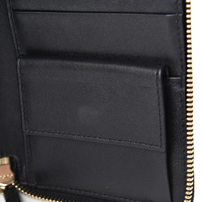 Gucci Guccissima Zip Around Travel Wallet Black 8 of 11