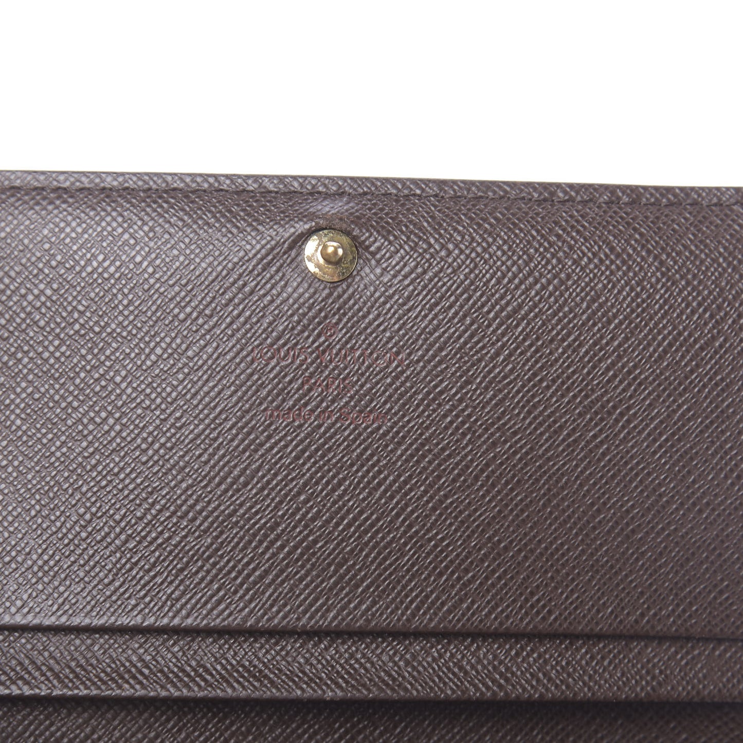 Damier Ebene Porte-Monnaie Billets Tresor Wallet