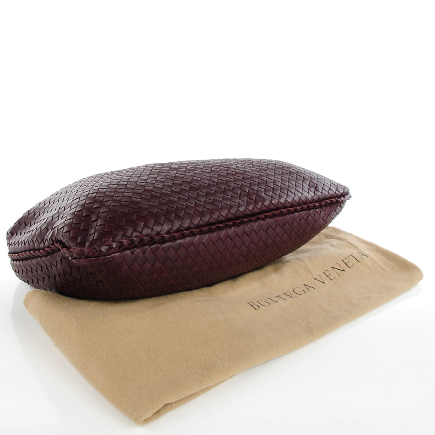 Bottega Veneta Nappa Intrecciato Large Veneta Hobo Aubergine 4 of 8
