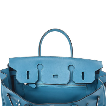 Hermes Swift Birkin 30 Turquoise 11 of 30