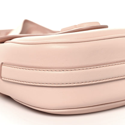 Marc Jacobs Calfskin Small The Covered J Marc Saddle Bag Rose Dust 9 of 10