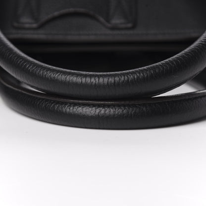 Celine Drummed Calfskin Mini Luggage Black 12 of 13