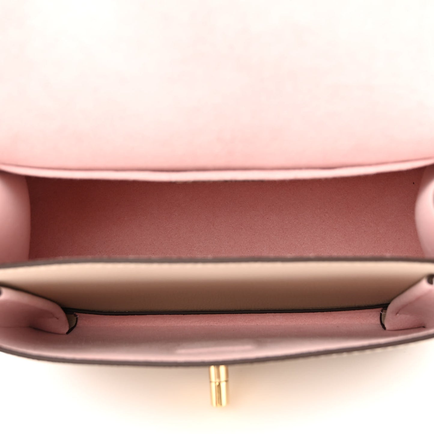 Soft Calfskin Mylockme Chain Bag BB Greige