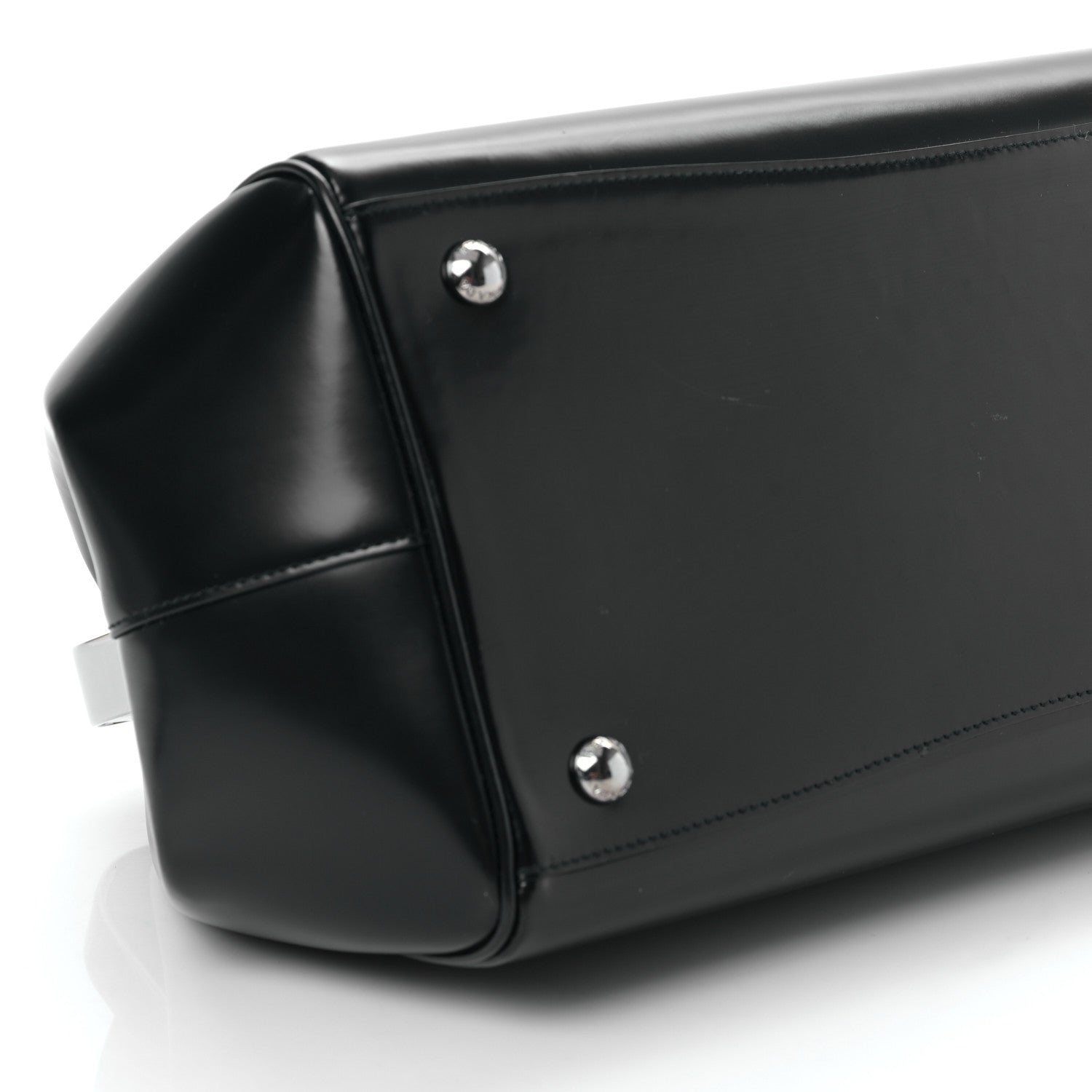 Prada Spazzolato Frame Bag Black 7 of 9