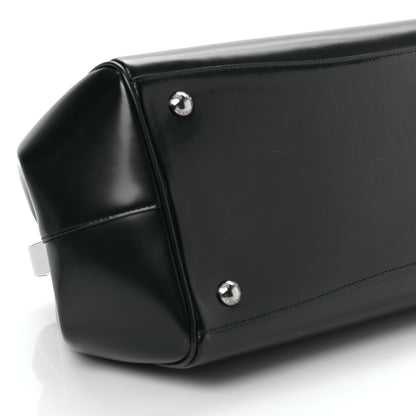 Prada Spazzolato Frame Bag Black 7 of 9