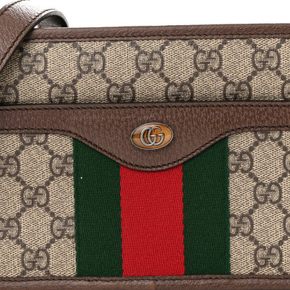 Gucci GG Supreme Monogram Web Ophidia Crossbody Bag Beige New Acero 9 of 11