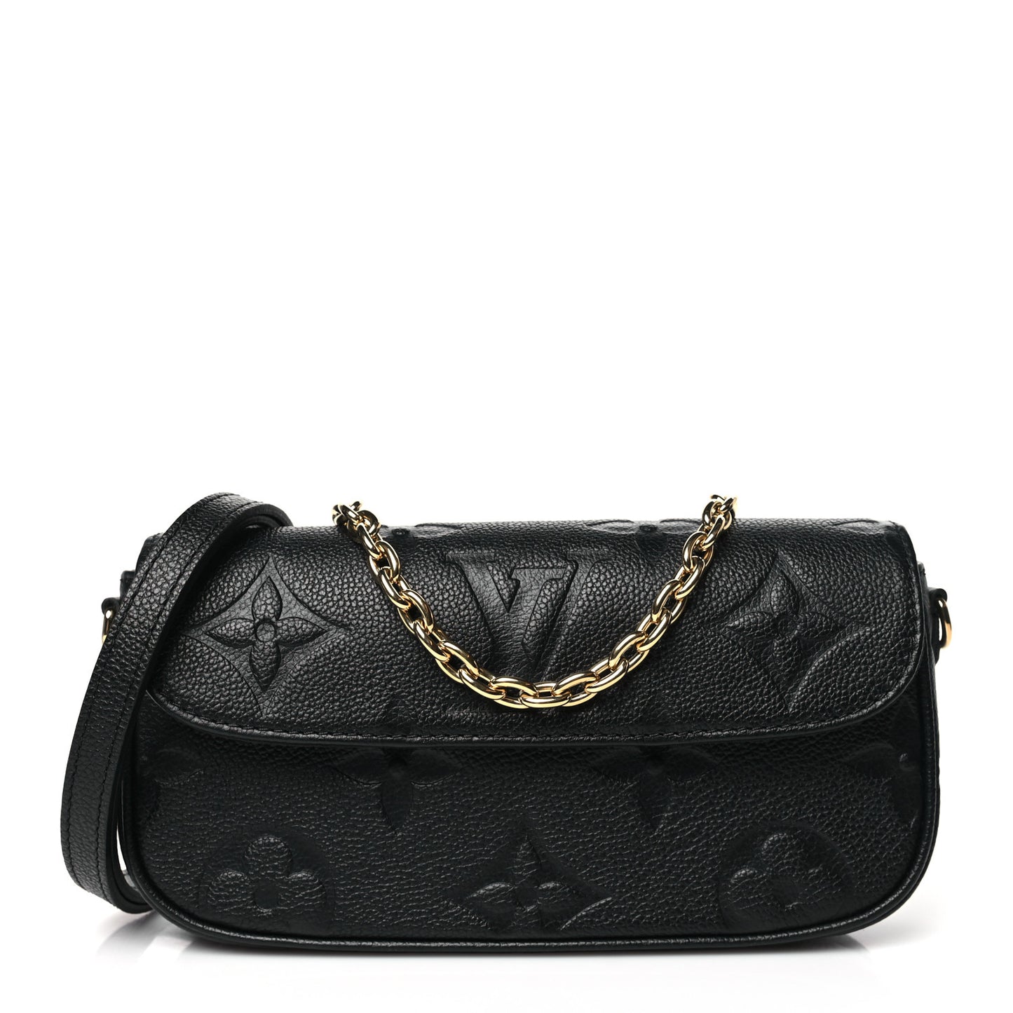 Empreinte Monogram Giant Ivy Wallet On Chain Black