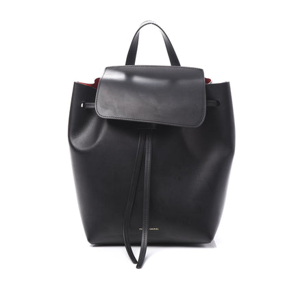 Mansur Gavriel Calfskin Mini Backpack Bag Black Flamma 1 of 11