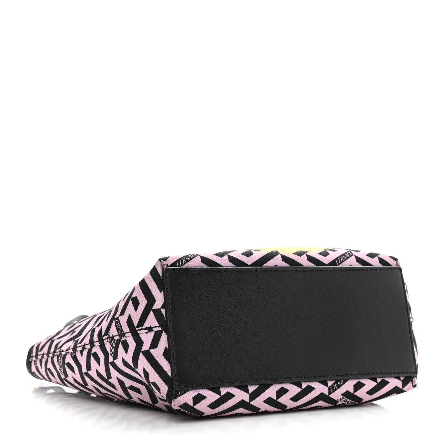 Versace Calfskin Monogram Smile Medusa Tote Multicolor 4 of 10