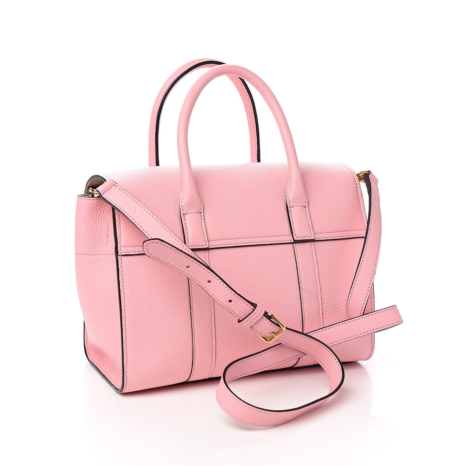 Mulberry Classic Grain Small New Bayswater Sorbet Pink 2 of 8