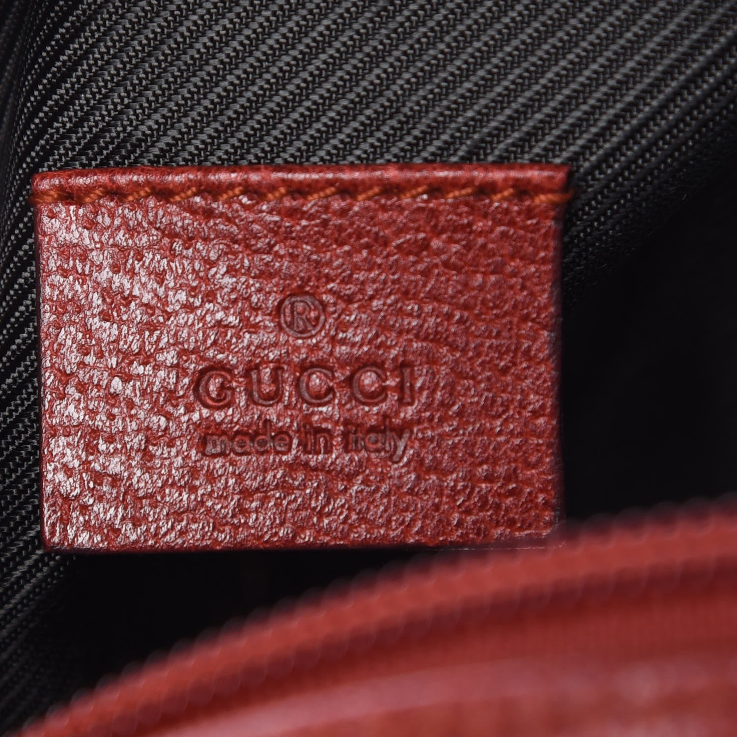 Gucci Monogram Large Cosmetic Case Red 6 of 7