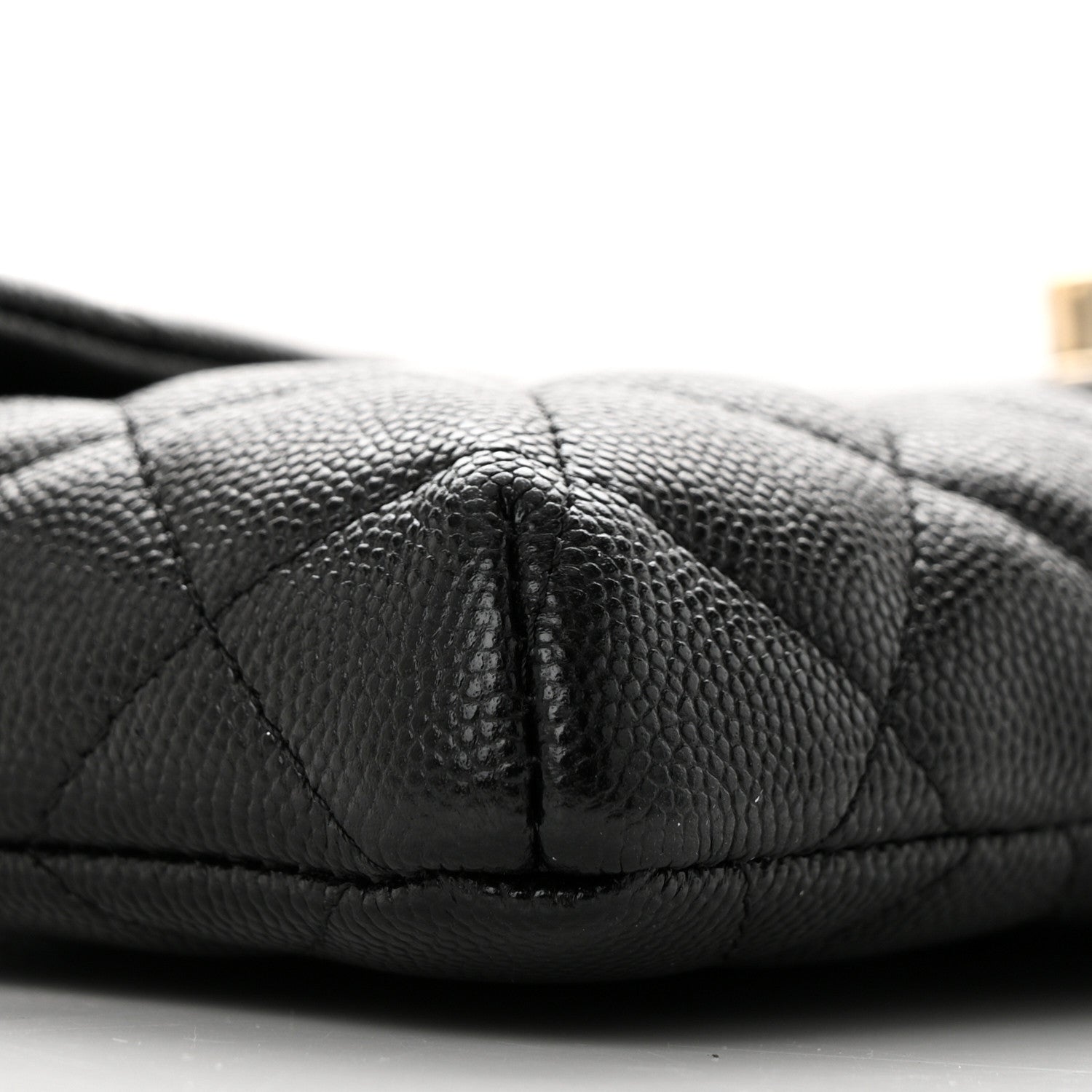 Chanel Caviar Quilted Flap Clutch Black 9 of 11